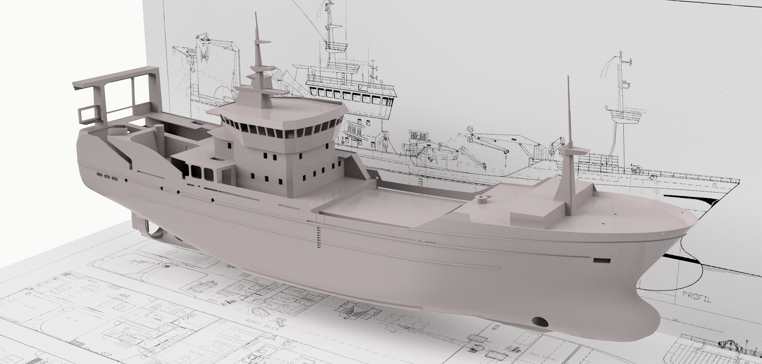 Ringnotsnurperen Hargun 1:50 (Nedlastbart produkt STL)