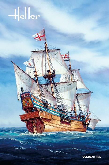 Golden Hind 1/96 (Heller)