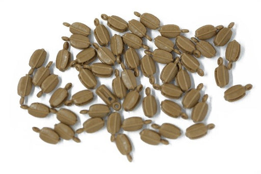 Blokk enkel plast.7mm 50stk.