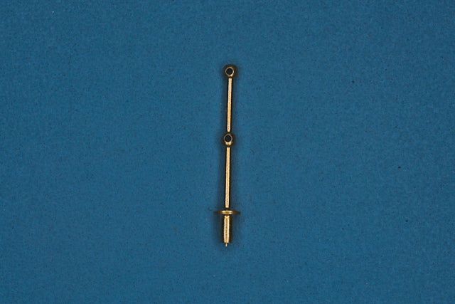 Rekkestøtte 21,5mm 2hull 10 stk. - Hobbyhjørna