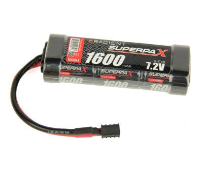 BATTERY 2/3A 7.2V 6 CELL 1600 mAh NIMH STICK WITH DEANS   AURA 650 RTR SAILBOAT   BATTERY SC 7.2V 6 CELL 200 - Hobbyhjørna