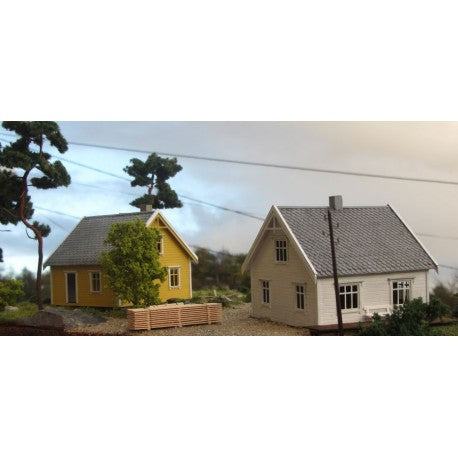 30 Tals hus H0 - Hobbyhjørna