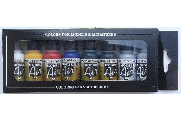 MODEL AIR SET, BASIC COLORS (8)
