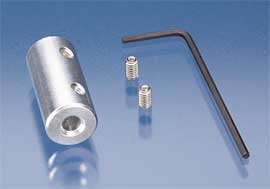 Motorkopling. 3,17+4mm hull. - Hobbyhjørna