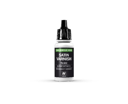 SATIN VARNISH * 17ml (1stk) - Hobbyhjørna