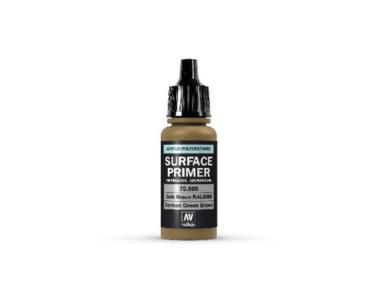 PRIMER ACRYL. POLYURET. 17ML. GRÜN BRAUN RAL8000  (1stk) - Hobbyhjørna