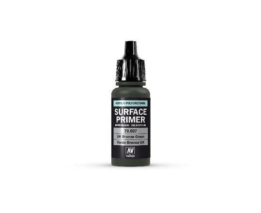PRIMER ACRYL. POLYURET. 17ML. UK BRONZE GREEN  (1stk) - Hobbyhjørna