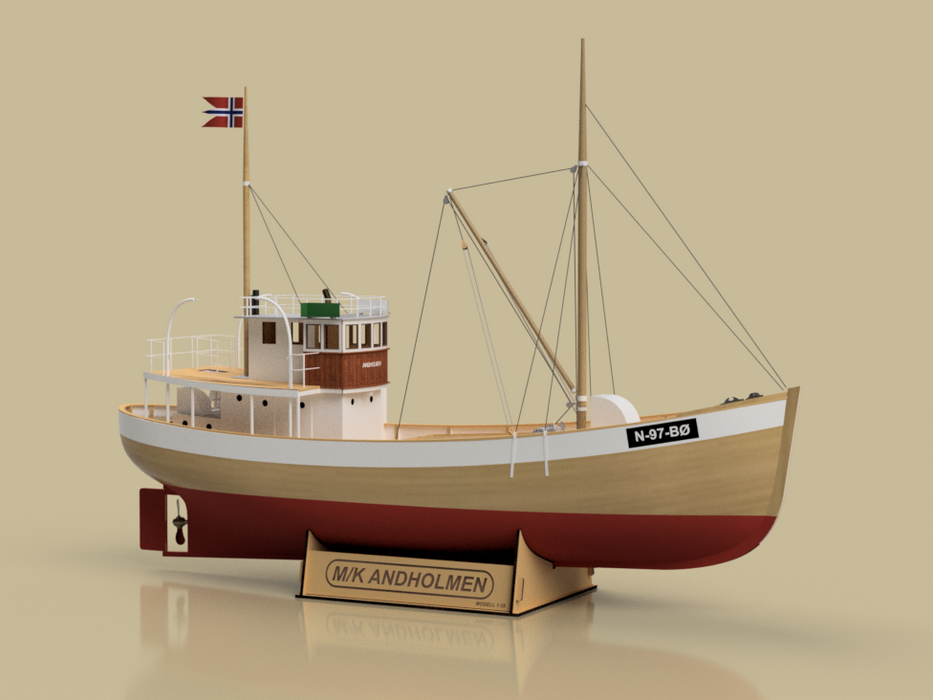 M/K Andholmen 1:25 - Hobbyhjørna