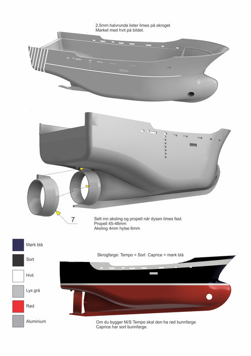 Caprice/Tempo 1:50  (54cm)