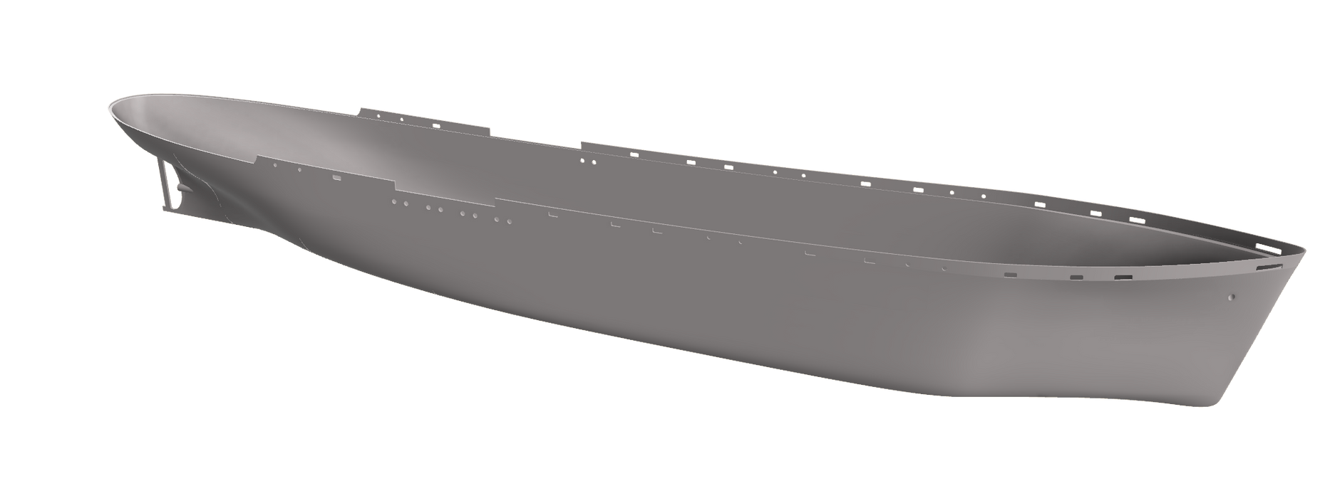 Skrog til C1A Skip Concordia Capo ( 1:100 )