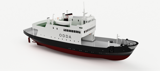 Skrog/Overbygg til Odda ( 1:50 )