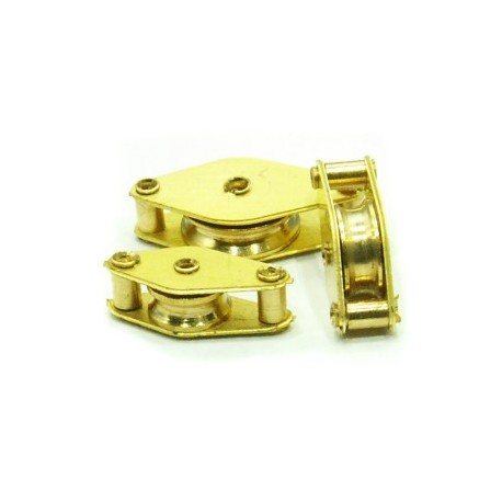 Blokk enkel L7,5mm 10stk - Hobbyhjørna