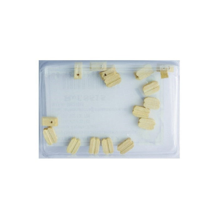 EnkelL blokk i tre 4mm /18 stk - Hobbyhjørna