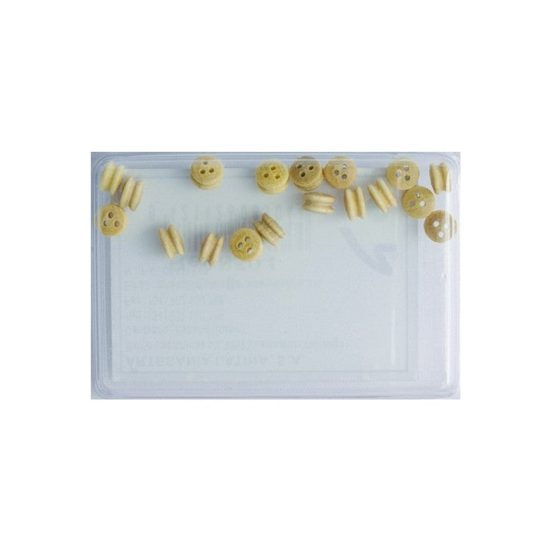 Jomfruer i tre 5mm /18 stk - Hobbyhjørna