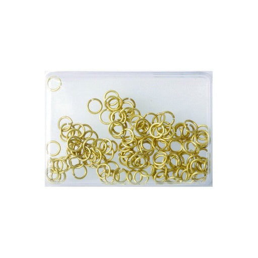 Messingring 4mm /100 stk - Hobbyhjørna