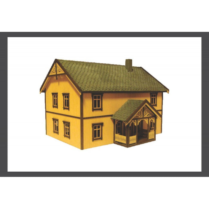 Sveitserhus H0 - Hobbyhjørna