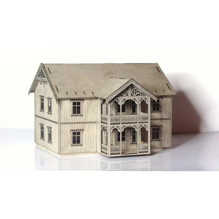 Sveitserhus H0 - Hobbyhjørna