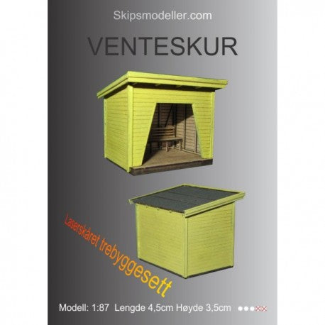 Venteskur H0 - Hobbyhjørna