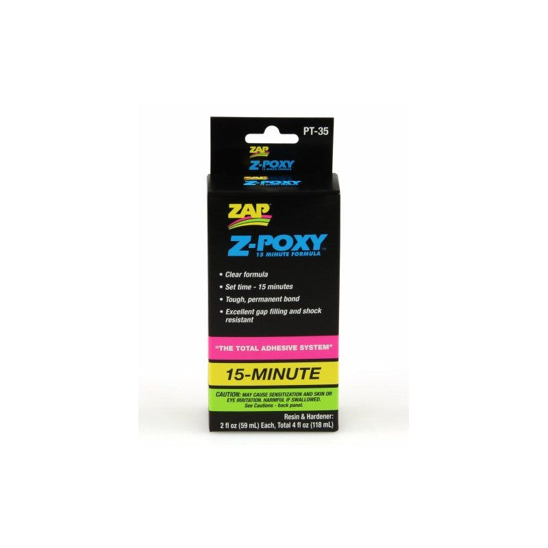 Z-POXY 15 MIN 4oz (6) PT35 - Hobbyhjørna